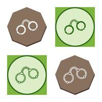 Handcuffs Vector Icon