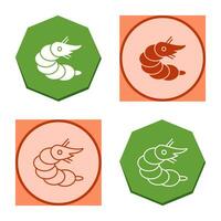 Shrimp Vector Icon