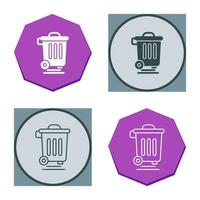 Dustbin Vector Icon