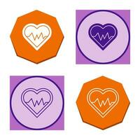 Heart Beat Vector Icon