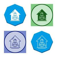 Home Learning Vector Icon