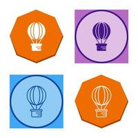 Hot Air Balloon Vector Icon