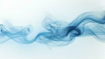 Abstract multicolored smoke on a white background. Design element. AI generated pro photo