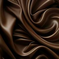 Chocolate background. Closeup of chocolate texture. 3d rendering. ai generated pro photo