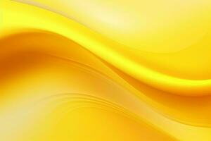 abstract yellow wavy silk background with some smooth lines in it. ai generated pro photo