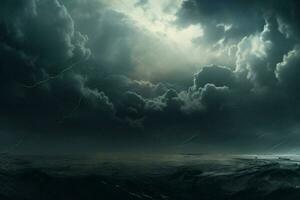 Cloudscape, View of the clouds from the window of an aircraft. ai generated pro photo