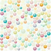 abstract background with colorful circles. abstract background with multicolored circles in retro style. ai generated photo