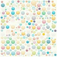 abstract background with colorful circles. abstract background with multicolored circles in retro style. ai generated photo