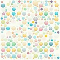 abstract background with colorful circles. abstract background with multicolored circles in retro style. ai generated photo