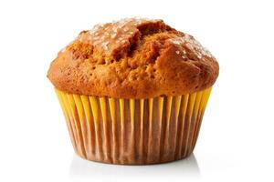 Muffin isolated on a white background photo