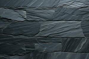 Abstract black stone texture background photo