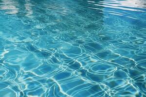 agua superficie en nadando piscina foto