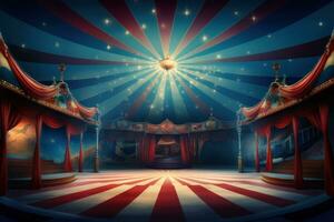 colored Circus background photo