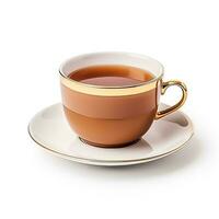 tea cup isolated. photo