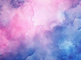 Pink and blue painted background photo