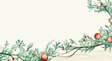 Christmas decoration background photo