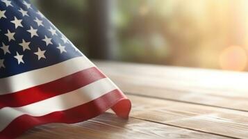 Estados Unidos bandera fiesta antecedentes foto