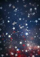 USA flag holiday background photo