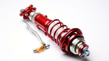 Automobile shock absorber with spring assembly photo