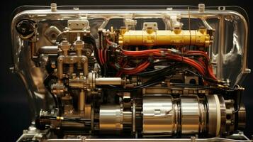 Automobile internal combustion engine photo