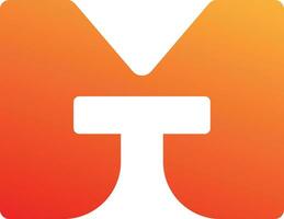 MT logo design vector