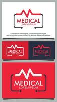 Doctor chat logo logo template vector