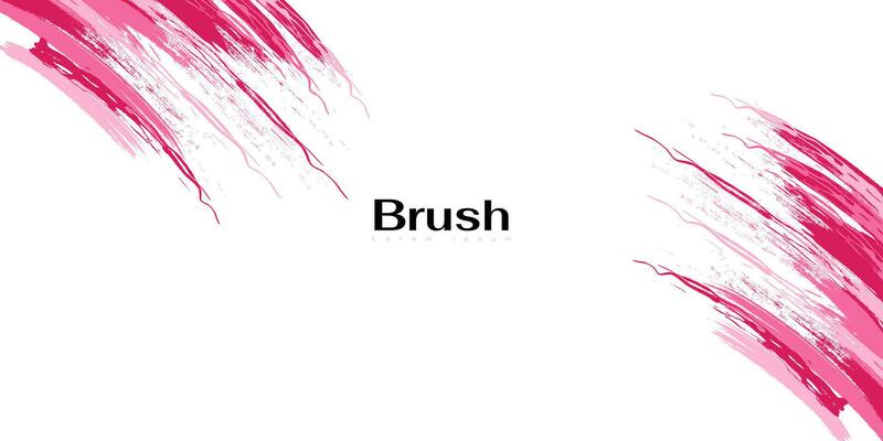Abstract and Dynamic Brush Background. Brush Stroke Illustration for Banner, Poster or Sports Background. Scratches and Texture Elements For Design