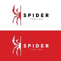 Spider Logo Vector Symbol Illustration Design