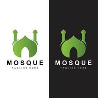 mezquita logo vector símbolo ilustración diseño