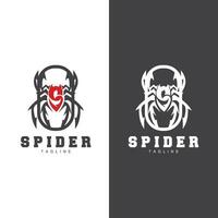 Spider Logo Vector Symbol Illustration Design