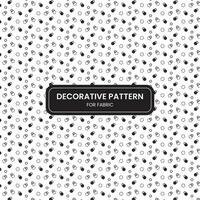 Decorative modern style fabric pattern pro vector
