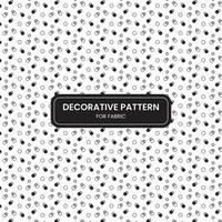 Decorative modern style fabric pattern pro vector