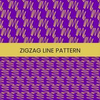 Zigzag line pattern background design vector