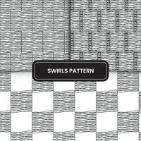 Swirls line pattern design vector