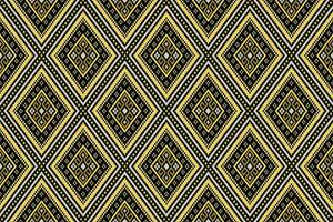 Nature vintages cross stitch traditional ethnic pattern paisley flower Ikat background abstract Aztec African Indonesian Indian seamless pattern for fabric print cloth dress carpet curtains and sarong vector