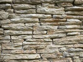 close up stone wall texture background photo