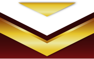 gold and red arrow element png