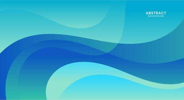 Abstract blue background with dynamic effect vector