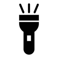 Torch Vector Glyph Icon For Personal And Commercial Use.