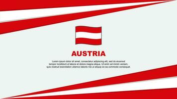 Austria bandera resumen antecedentes diseño modelo. Austria independencia día bandera dibujos animados vector ilustración. Austria diseño