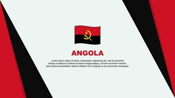 angola bandera resumen antecedentes diseño modelo. angola independencia día bandera dibujos animados vector ilustración. angola bandera