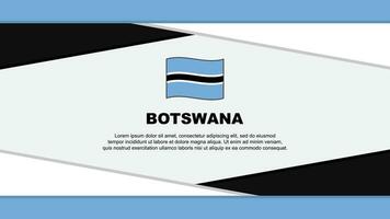 Botswana bandera resumen antecedentes diseño modelo. Botswana independencia día bandera dibujos animados vector ilustración. Botswana vector