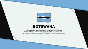 Botswana bandera resumen antecedentes diseño modelo. Botswana independencia día bandera dibujos animados vector ilustración. Botswana independencia día