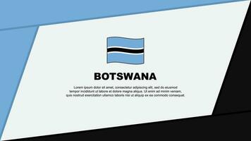 Botswana bandera resumen antecedentes diseño modelo. Botswana independencia día bandera dibujos animados vector ilustración. Botswana bandera