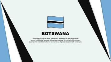 Botswana bandera resumen antecedentes diseño modelo. Botswana independencia día bandera dibujos animados vector ilustración. Botswana bandera