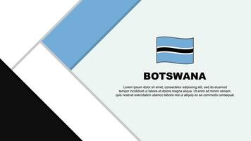 Botswana bandera resumen antecedentes diseño modelo. Botswana independencia día bandera dibujos animados vector ilustración. Botswana ilustración