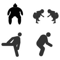 sumo icono vector