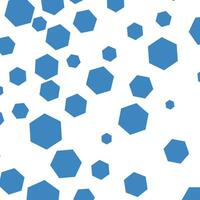 hexagon background icon vector