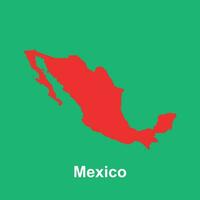 mapa de mexico icono vector