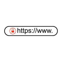 Https Protocol - Browsing Trends and Connection Security vector